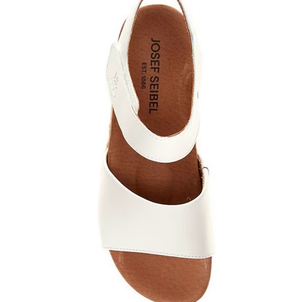🆕Josef Seibel Miranda Espadrilles Wedges Leather Sandals - Picture 15 of 17